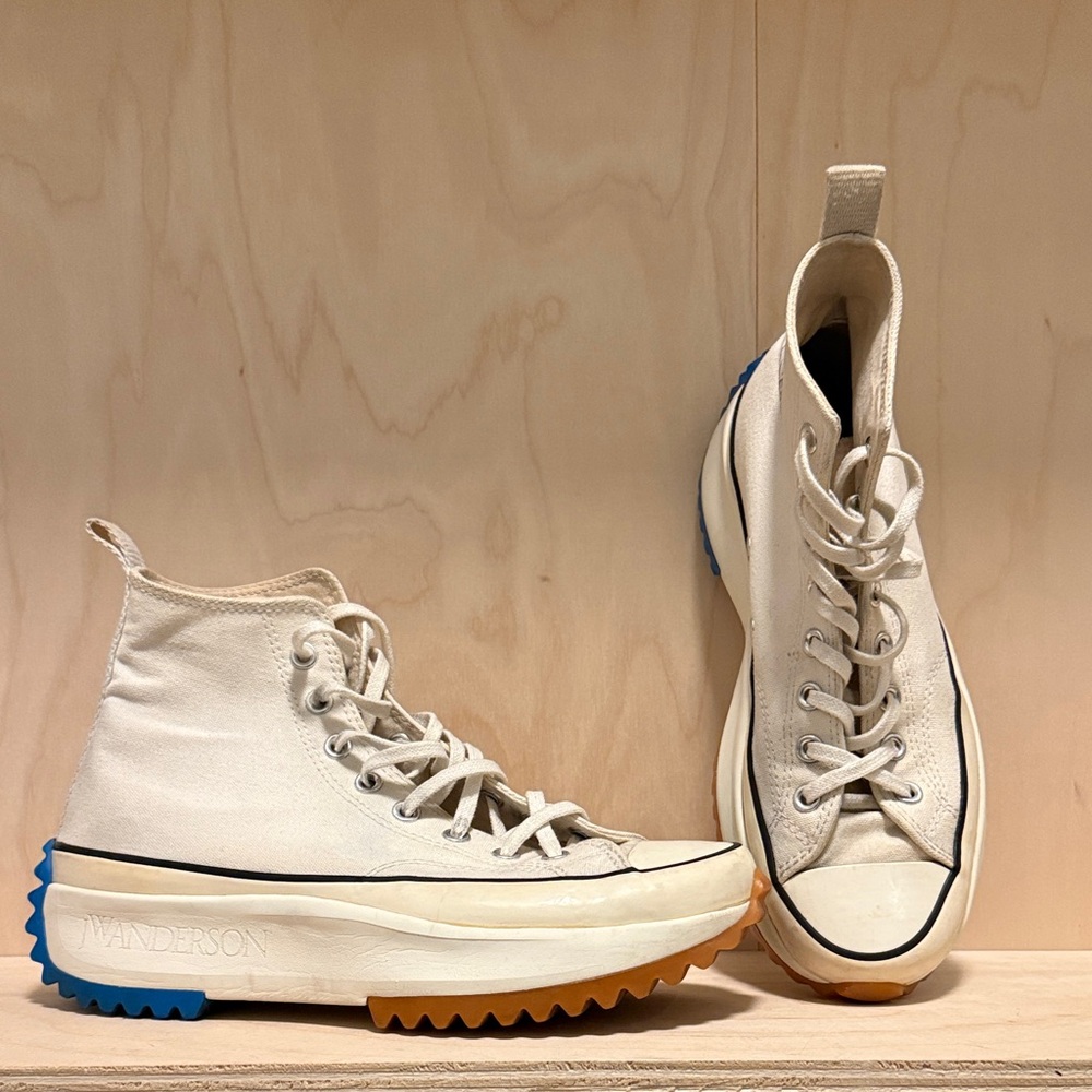 Cream platform Converse x JW Anderson